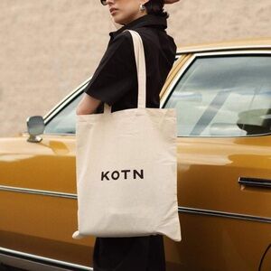 KOTN Signature Tote Bag 100% Cotton